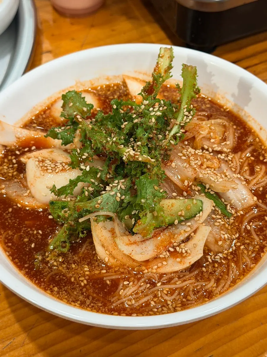 불향집 비빔국수 한 그릇