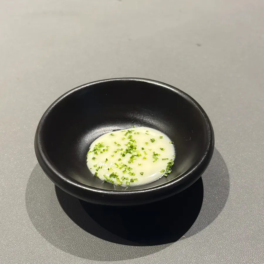 Gangneung potato truffle shaped like ice cream