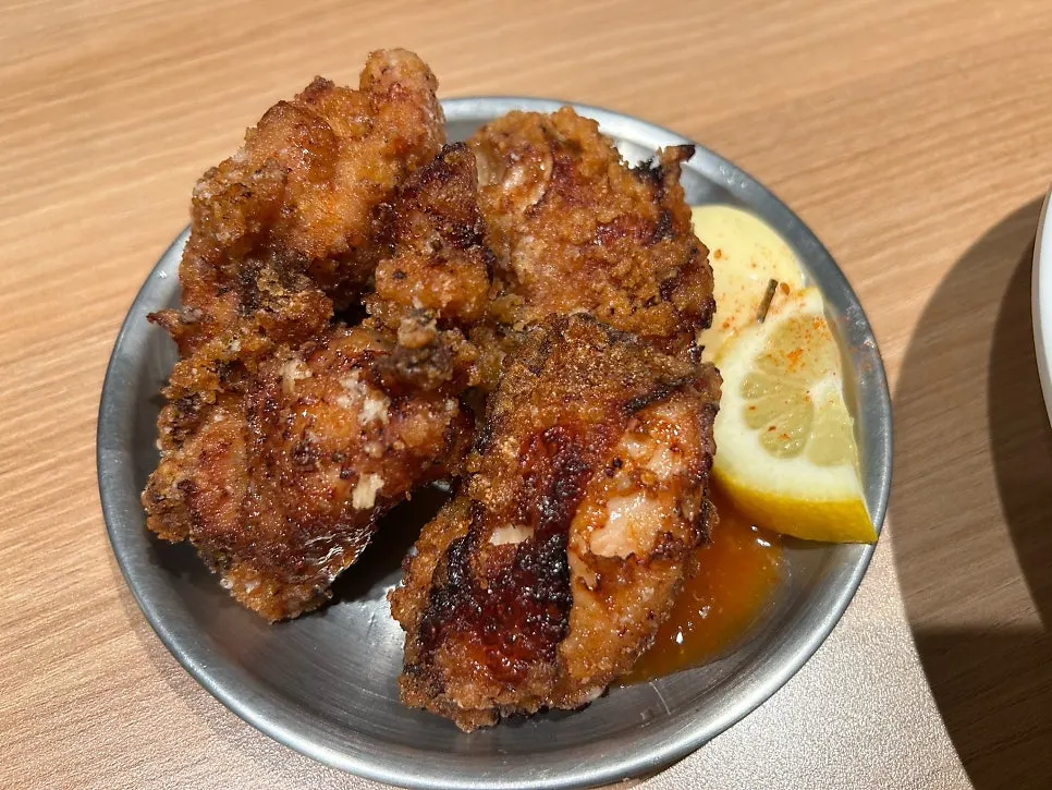 A generous plate of handmade gara-age