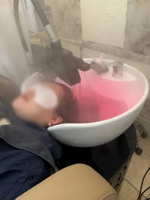 베이직 헤드스파 시술 안내