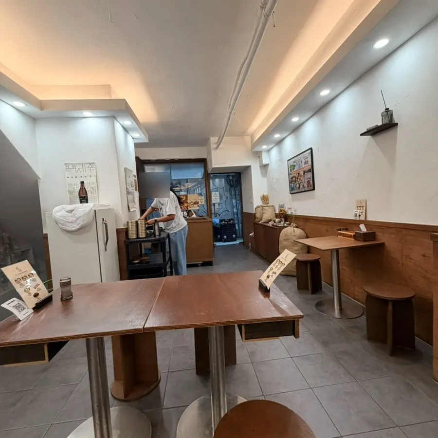 Clean, well-organized interior of Baekok Myeongdong