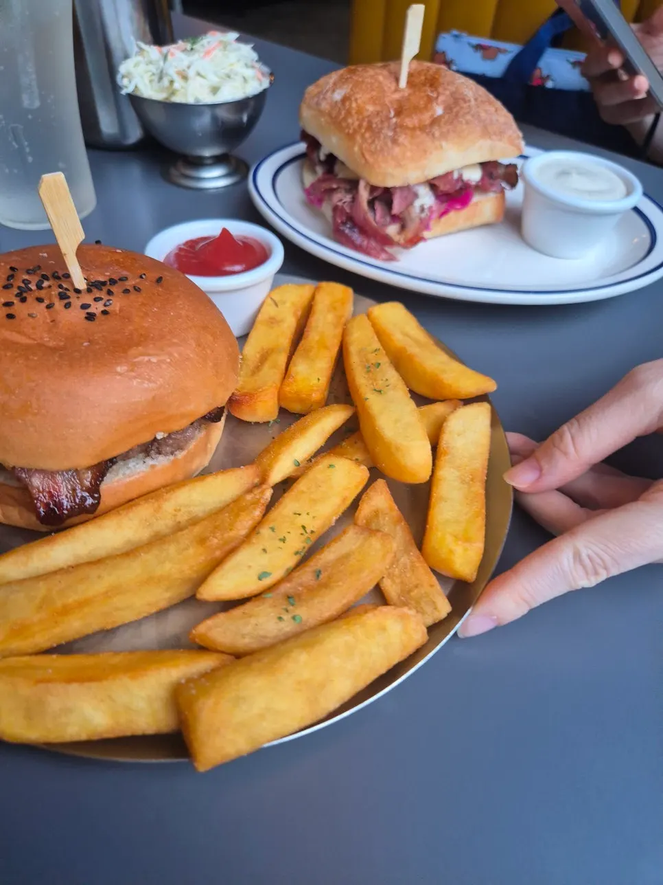 Daily Fix bacon cheeseburger