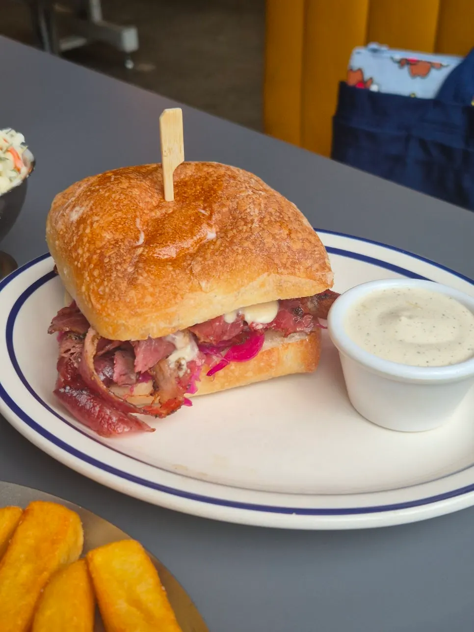 Daily Fix pastrami sandwich