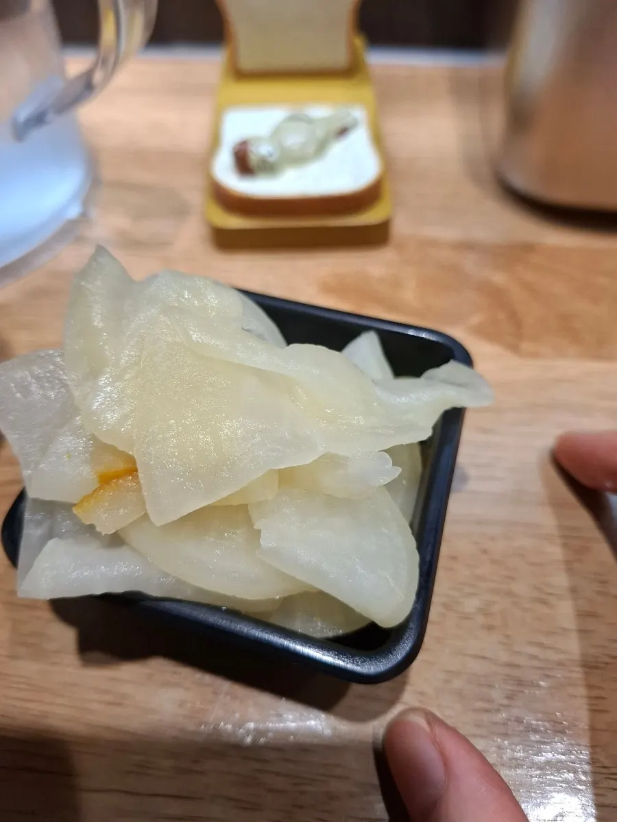 10여 분 만에 나온 츠케멘 한 상