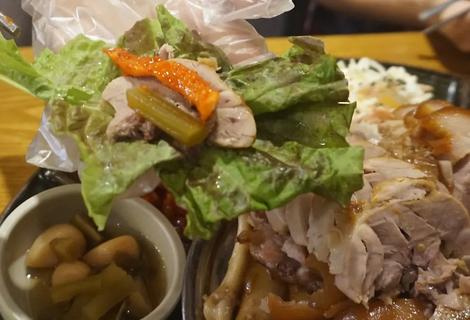 Tender jokbal and bossam meat