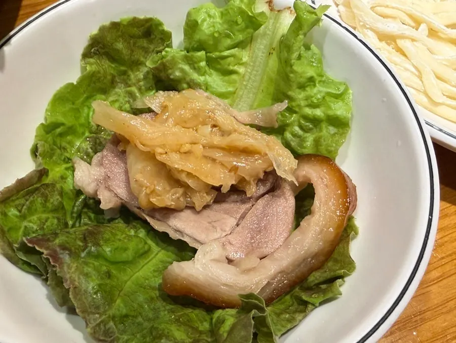 Aged kimchi stir-fry side dish