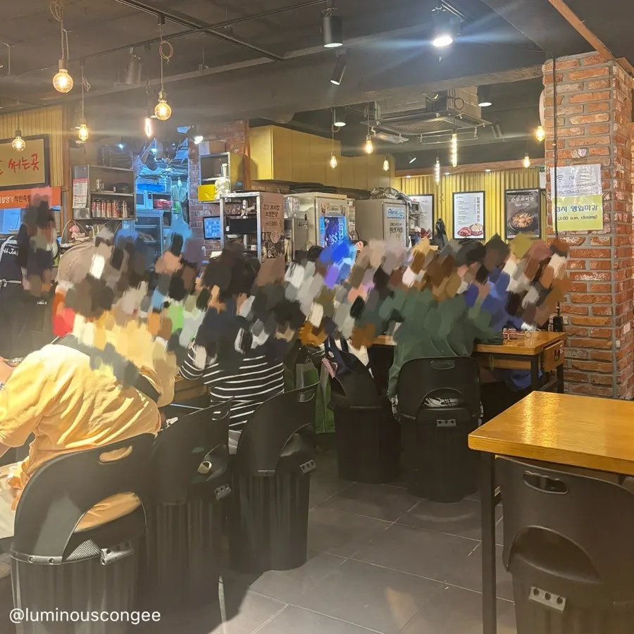 명동 미쓰족발 매장 모습