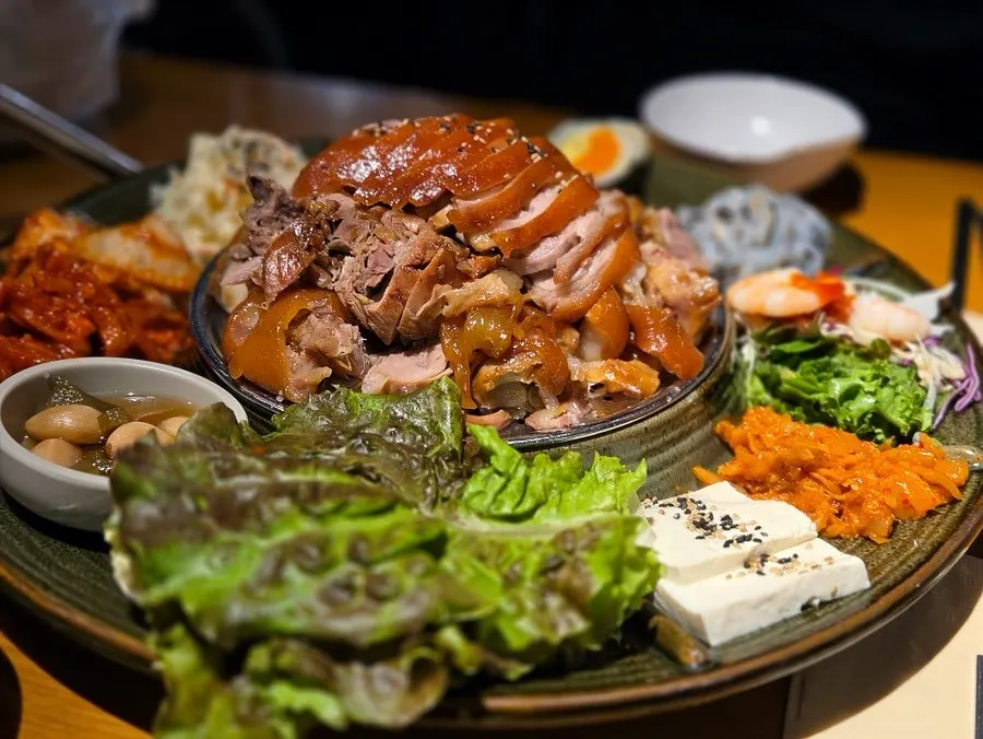 미쓰족발 서울명동점 황제족발 한 상