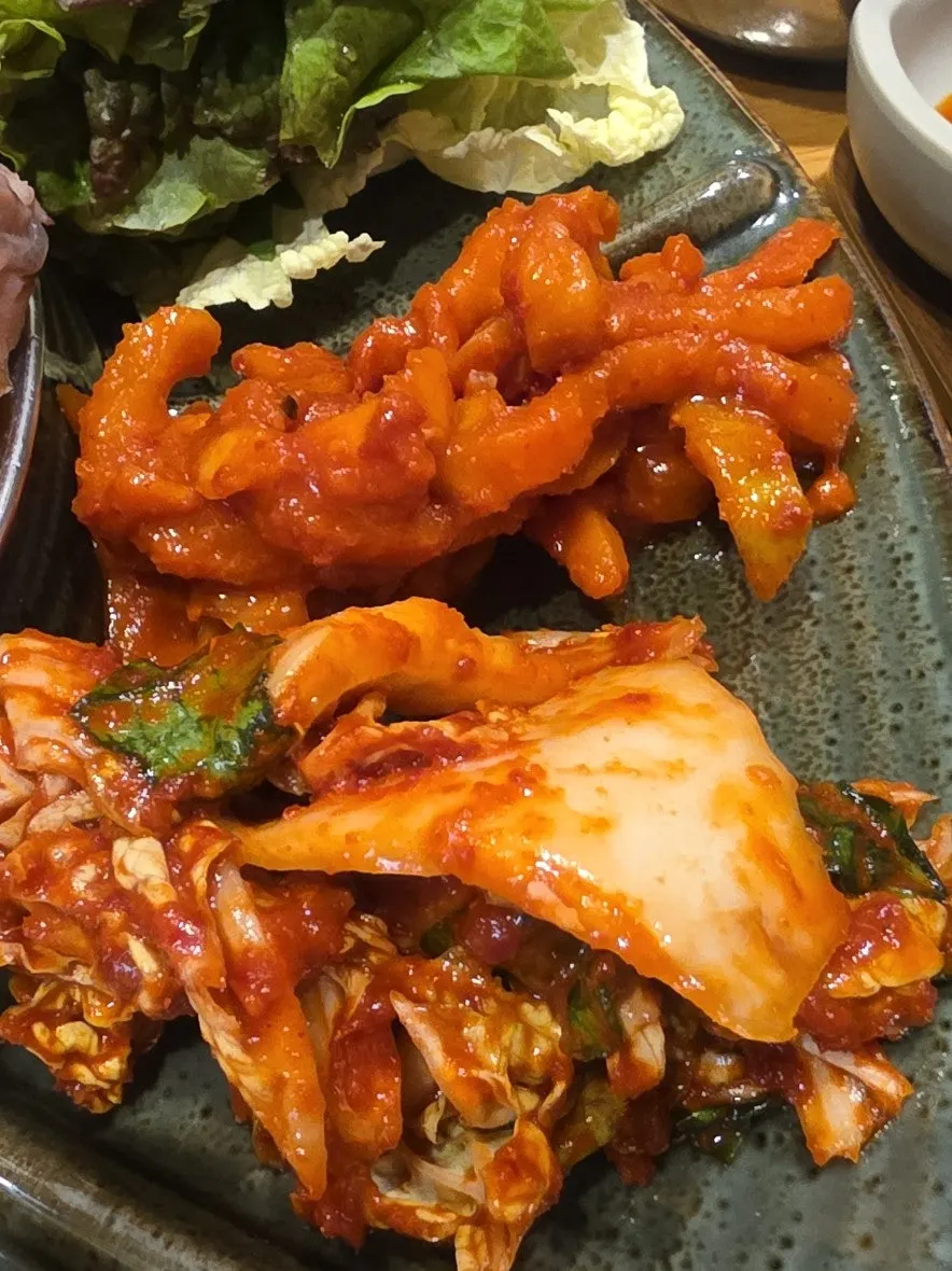 Dining area at Miss Jokbal Seoul Myeongdong Branch