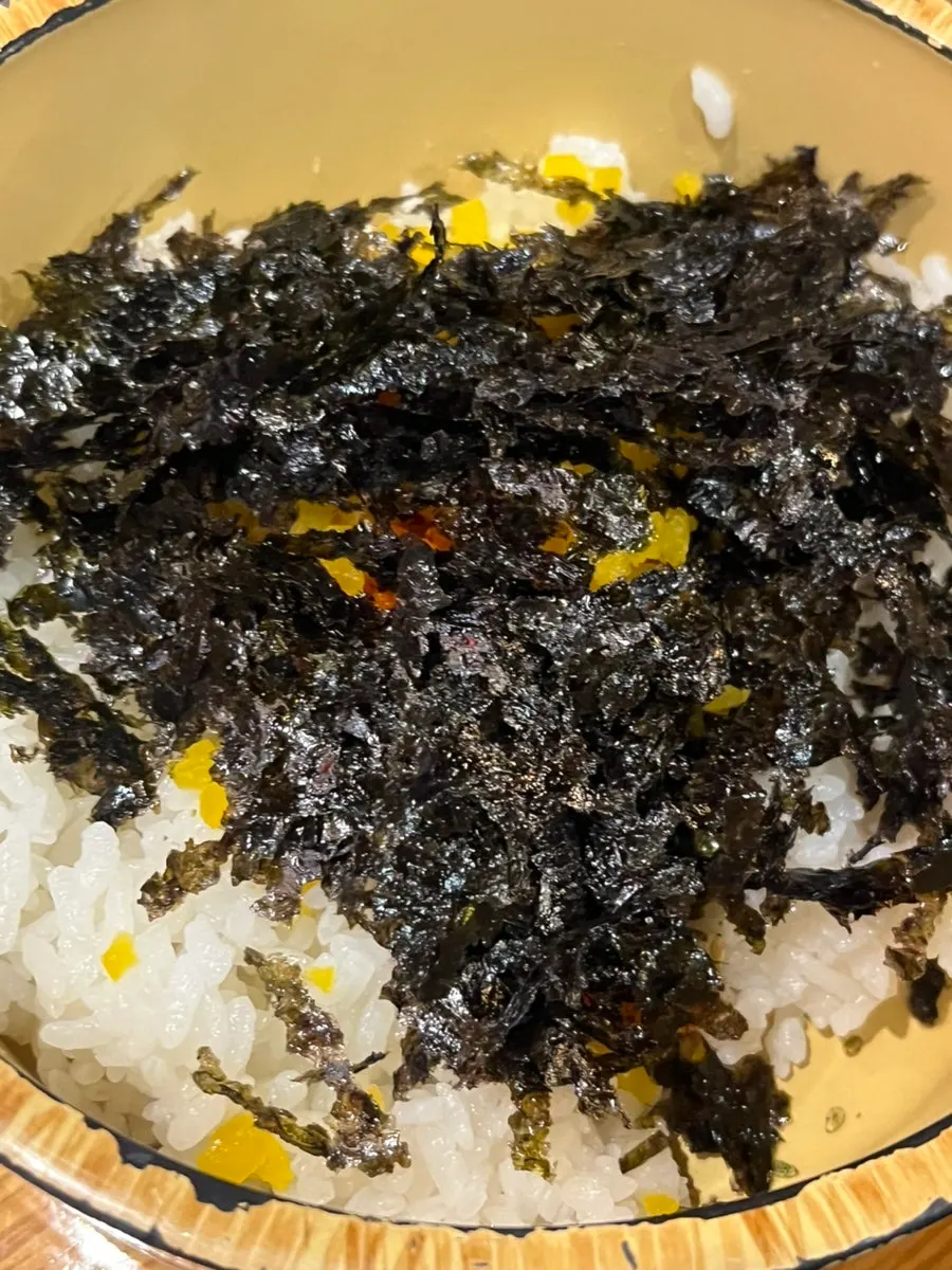 A bottle of cheonghaju ordered with the jokbal
