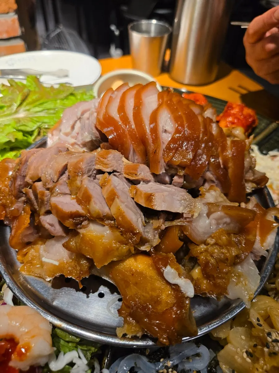 Jokbal plate at Miss Jokbal Seoul Myeongdong Branch