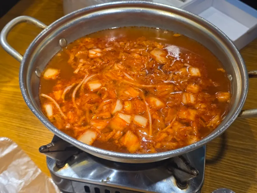 A brothy bowl of kalguksu from Miss Jokbal