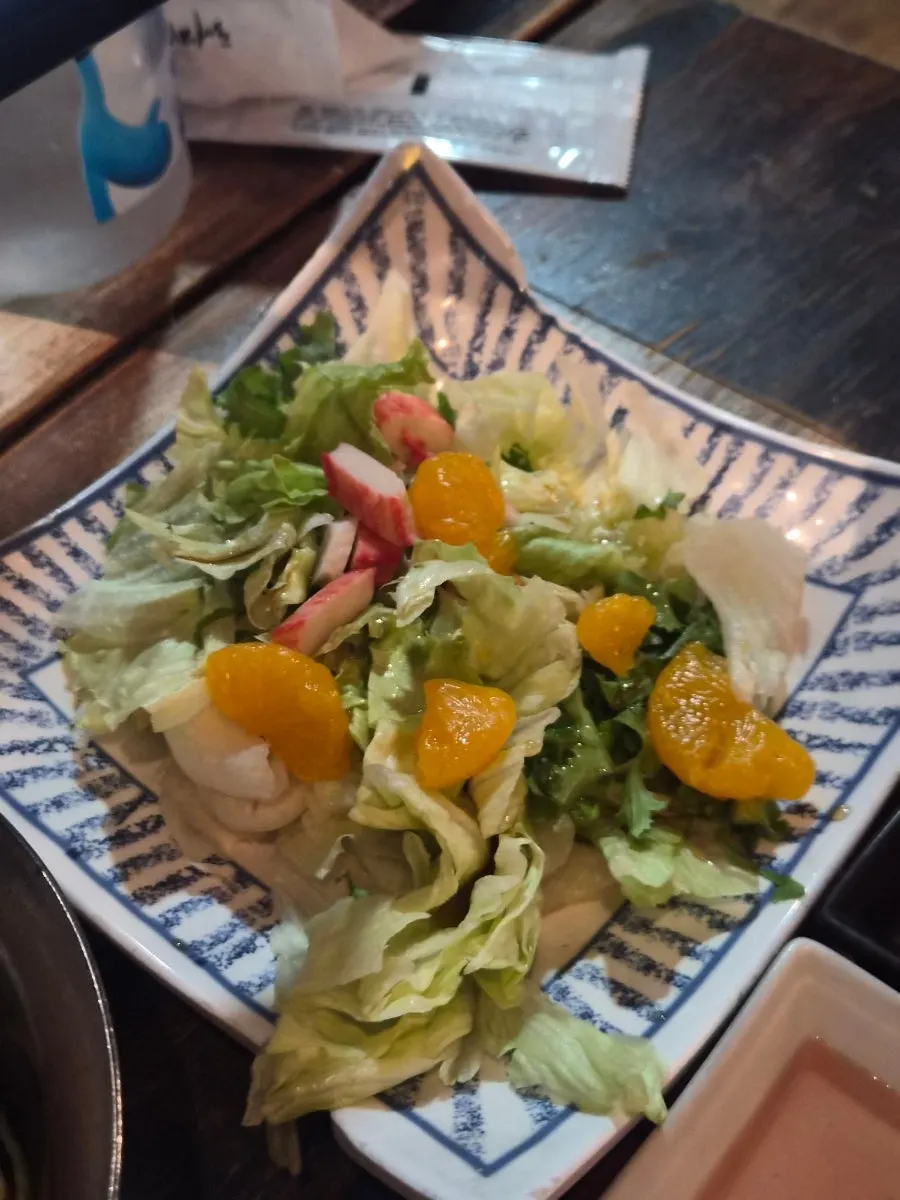 A fresh, sweet side salad