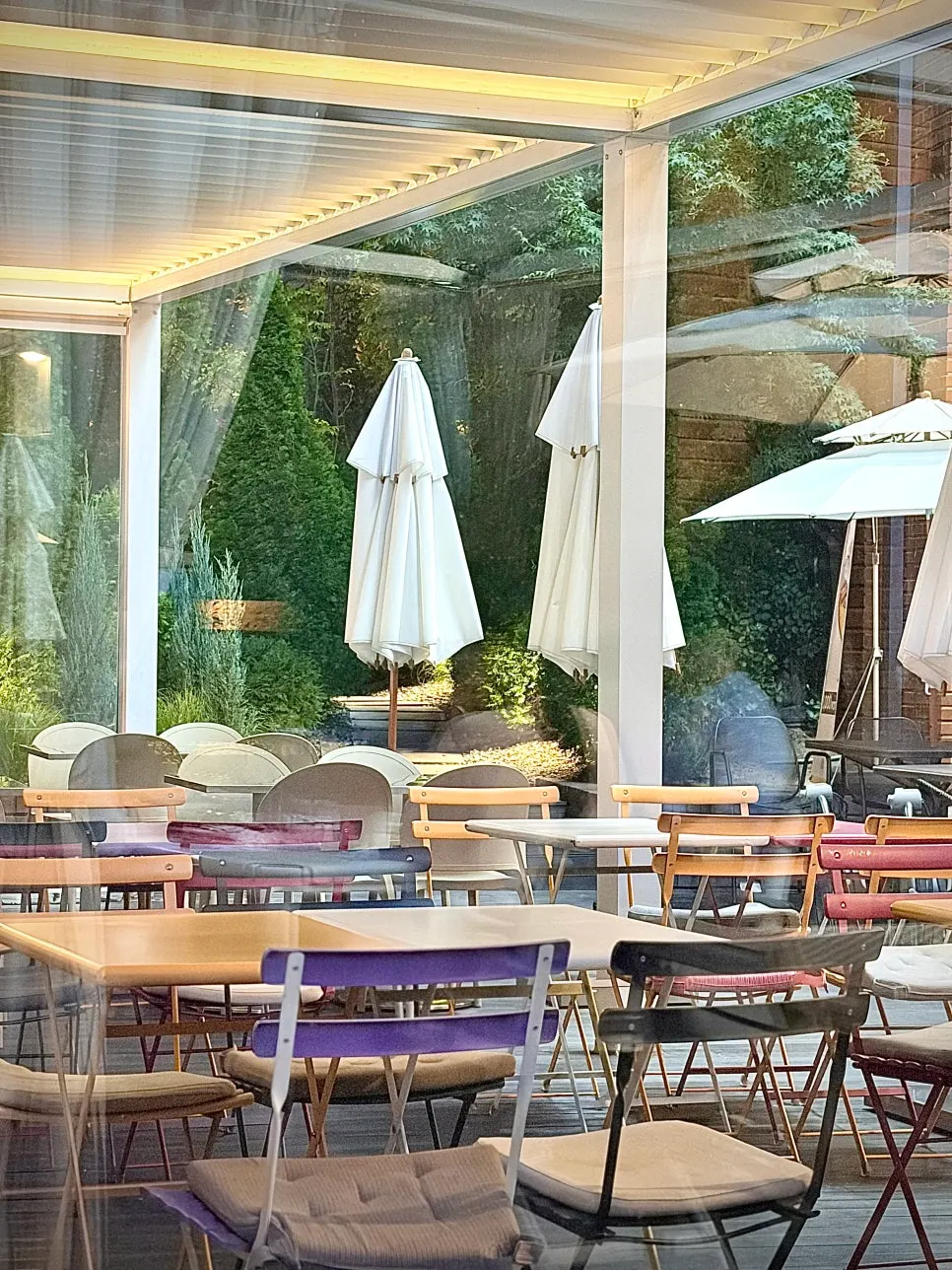 Seventy Four terrace seating for a date