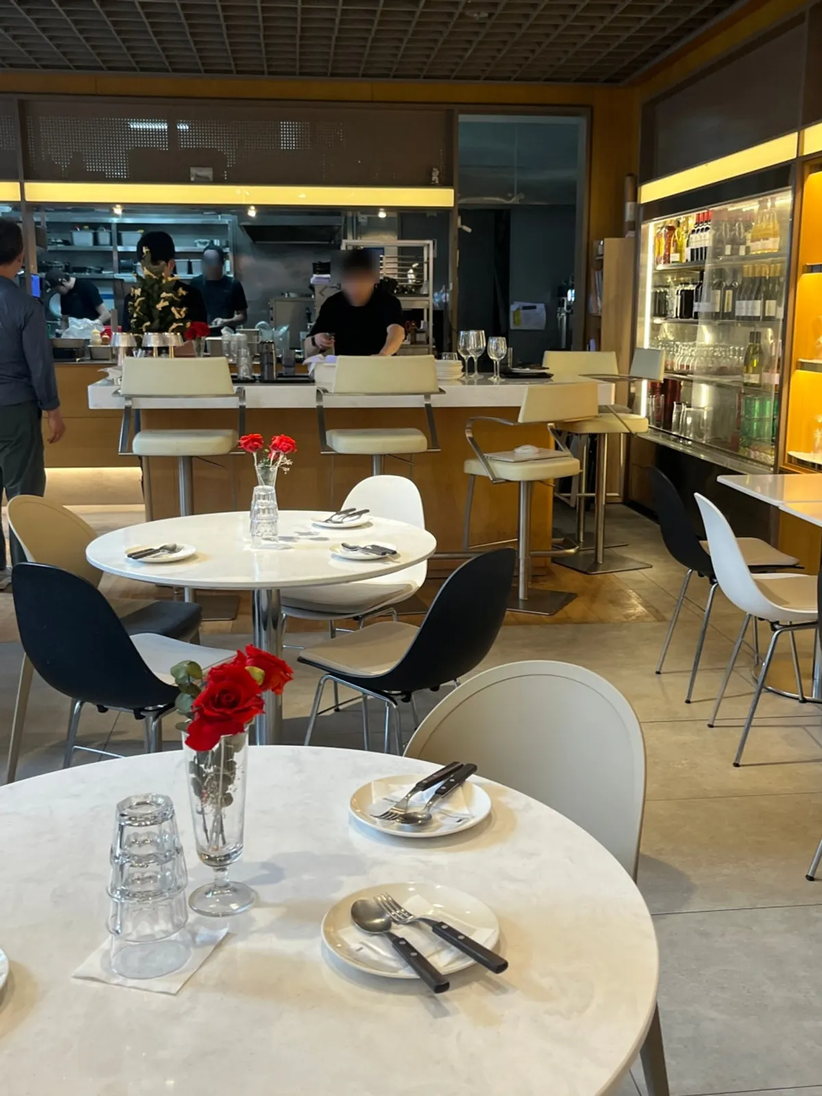 Seventy Four entrance marked with COFFEE, BRUNCH, PASTA signage