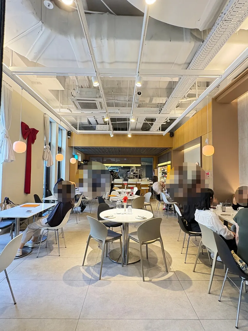 Interior seating area of Seventy Four Myeongdong Cathedral Main Branch