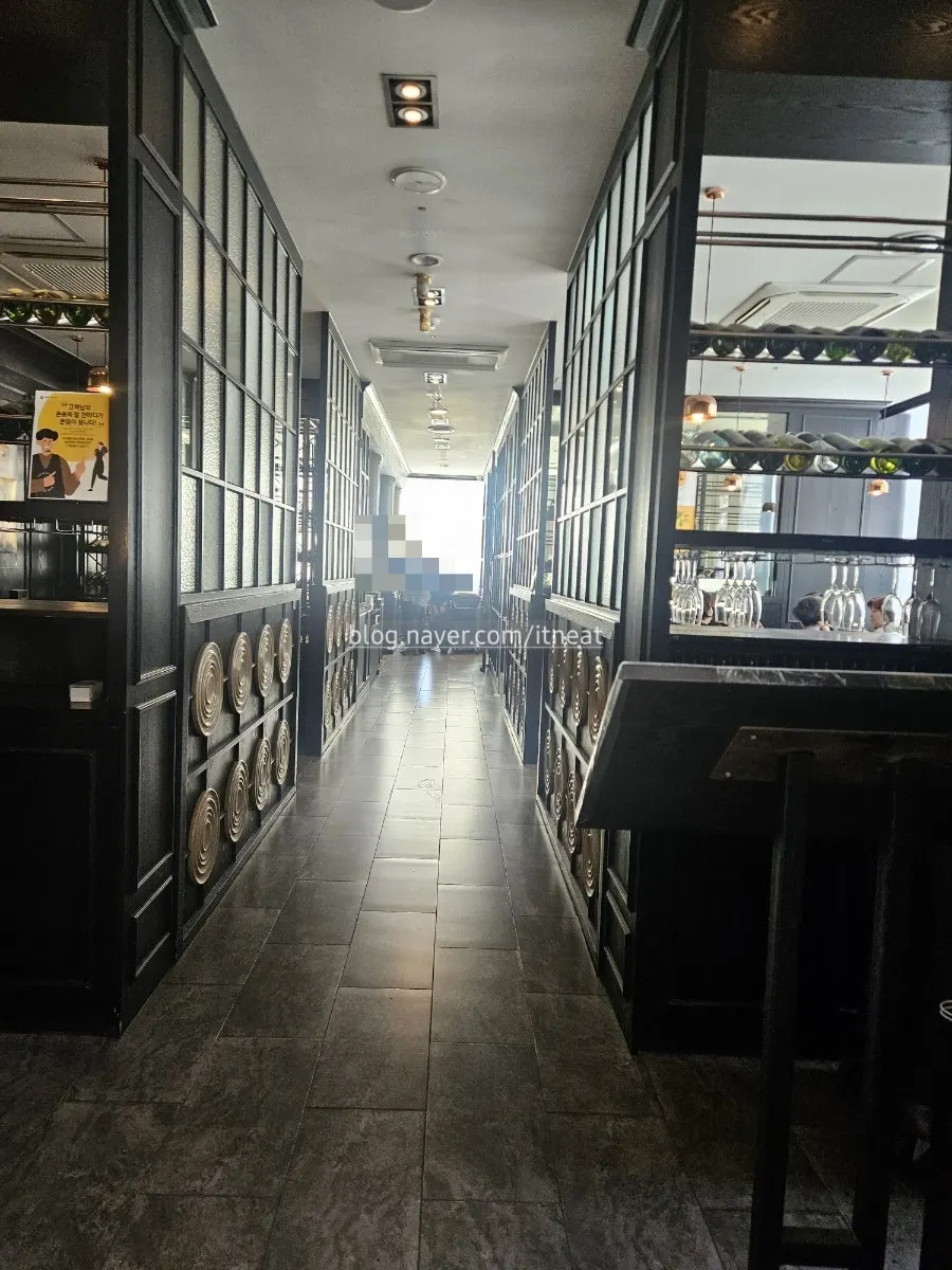 Interior of Mano di Chef Myeongdong Branch with soft lighting