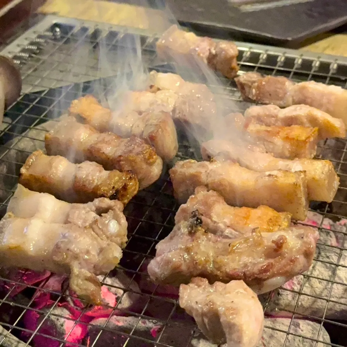 Signature grilled yukgyeopsal image at Yuktongnyeong Myeongdong Main Branch