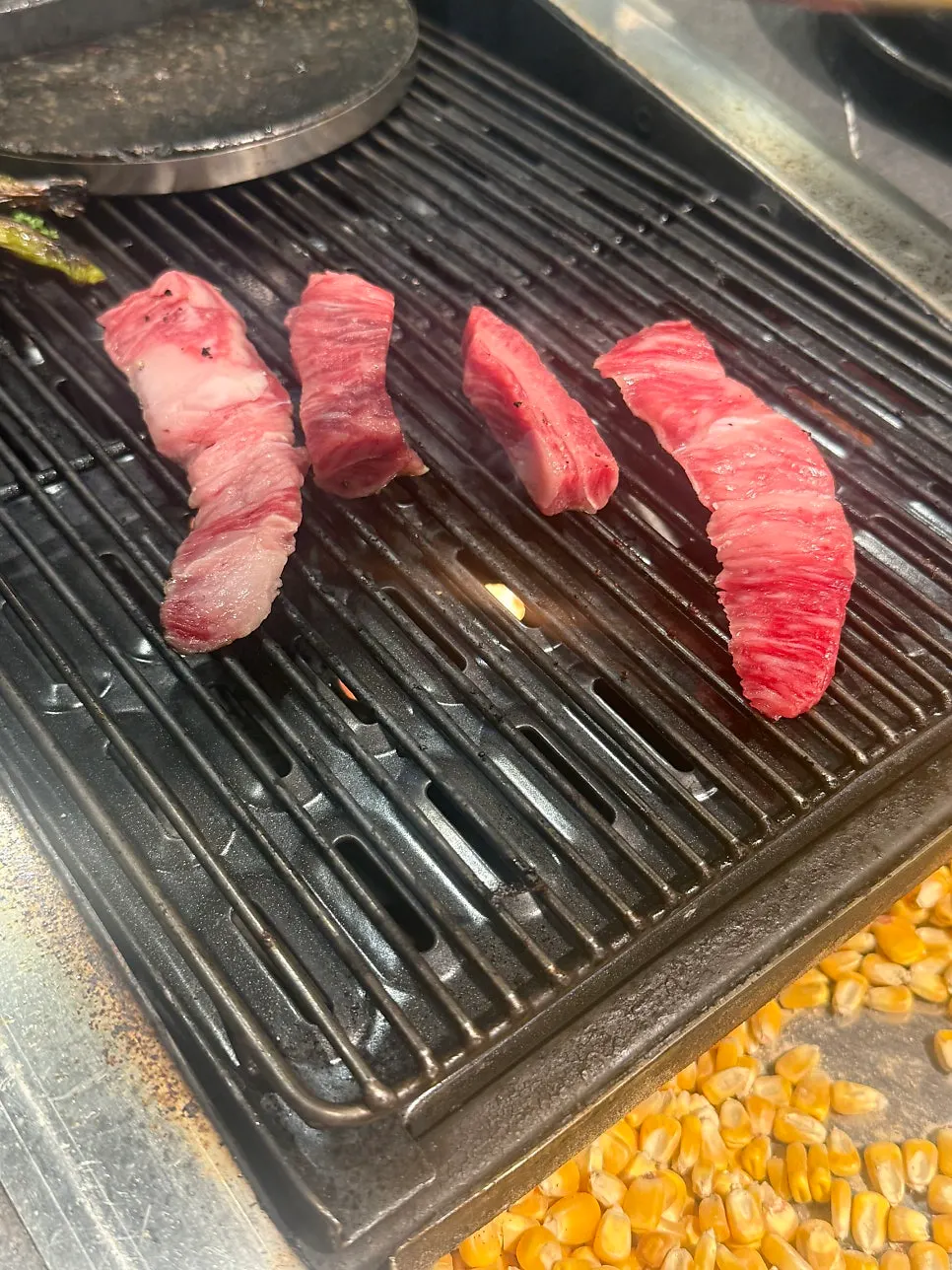 Bright red rib finger meat