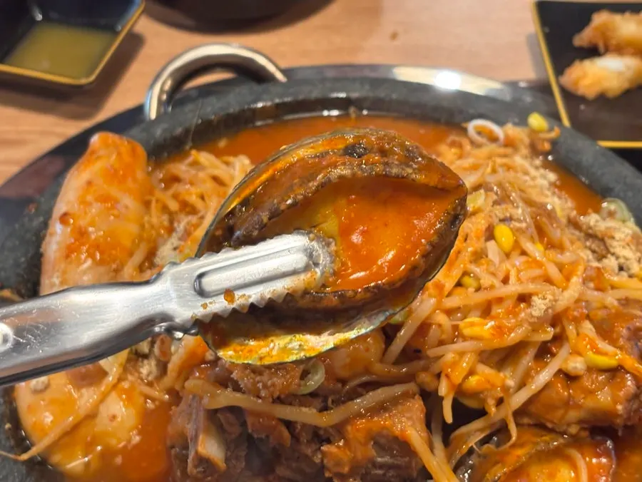 목뼈 조림과 함께 나온 매쉬드포테이토