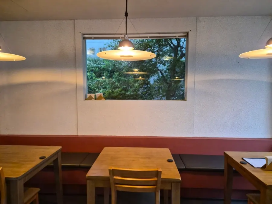 Cozy dining hall at Izakaya Genji