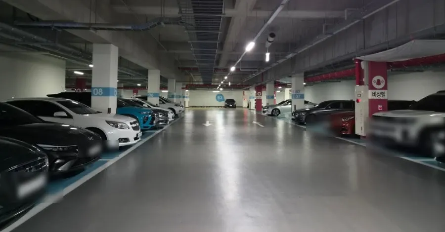 Underground parking information