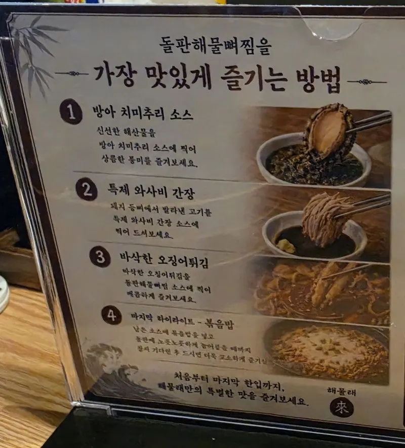 Haemullae's guide on how to enjoy the dish