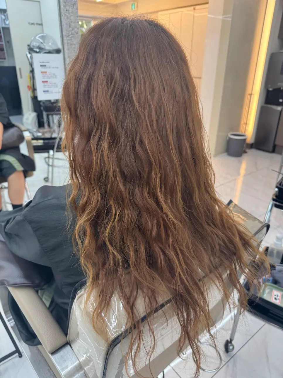 Purple-red hair color consultation