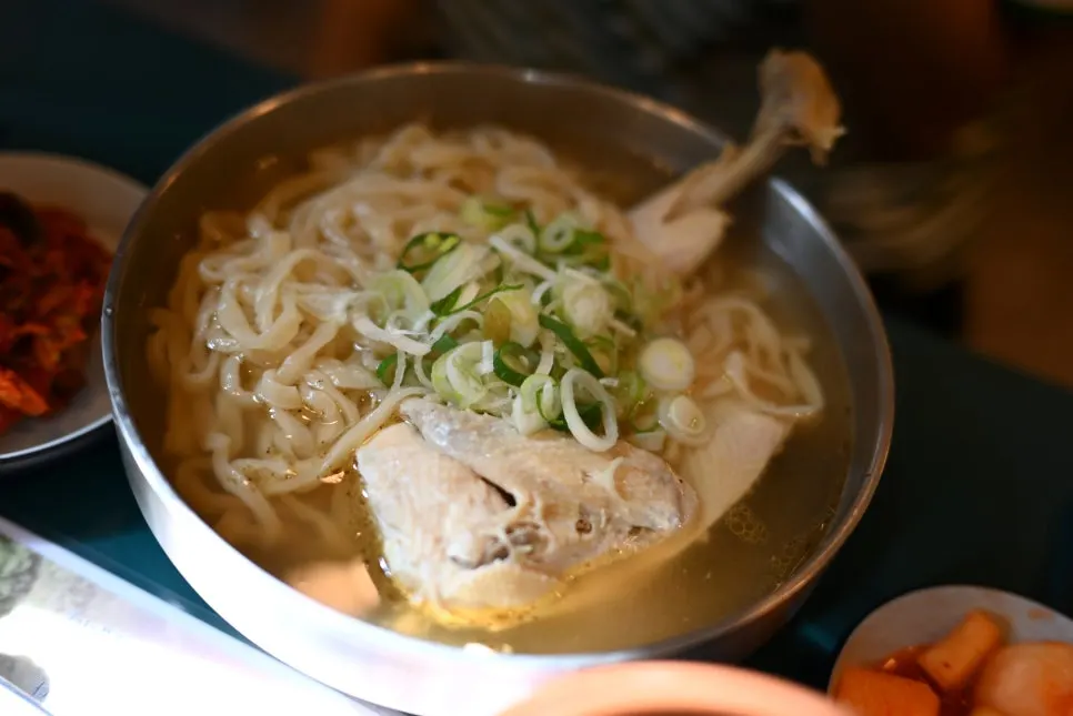 House-made naengmyeon broth