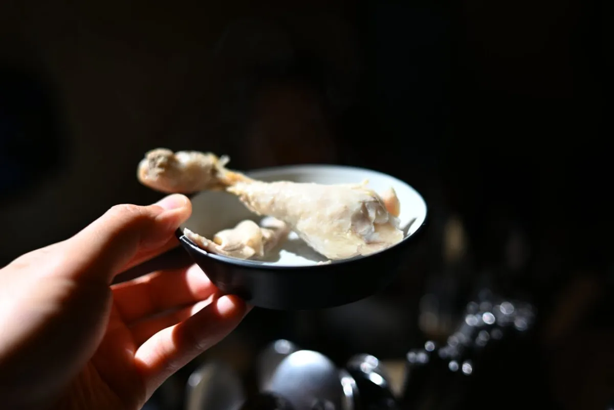 Thin, soft kalguksu noodles
