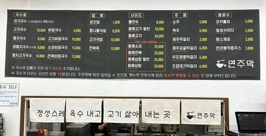 Tabletop tablet ordering screen