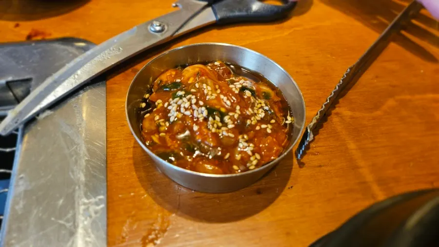 Eel meal with doenjang-jjigae