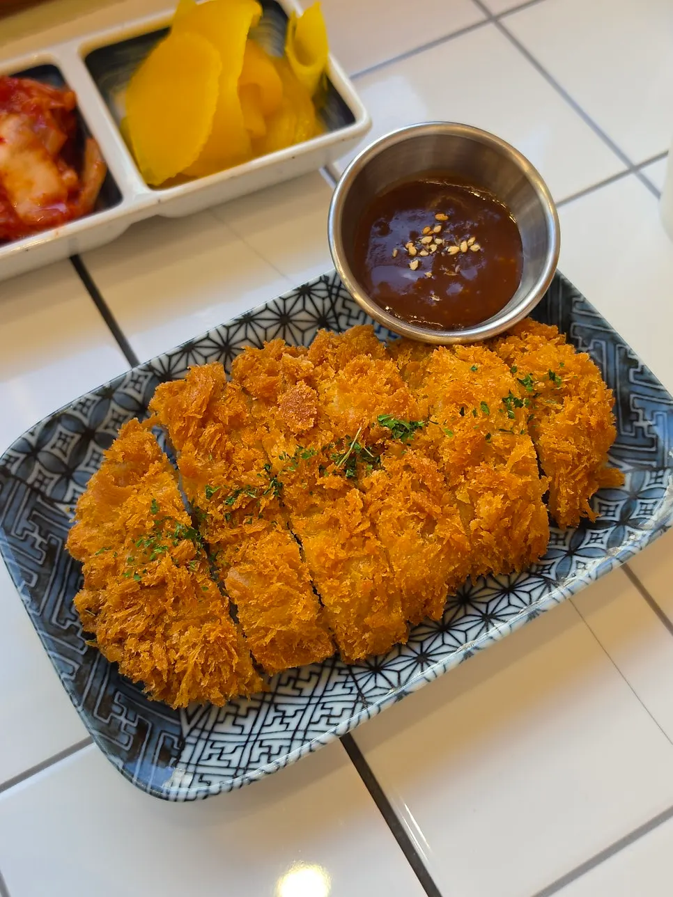 히레카츠 half 접시