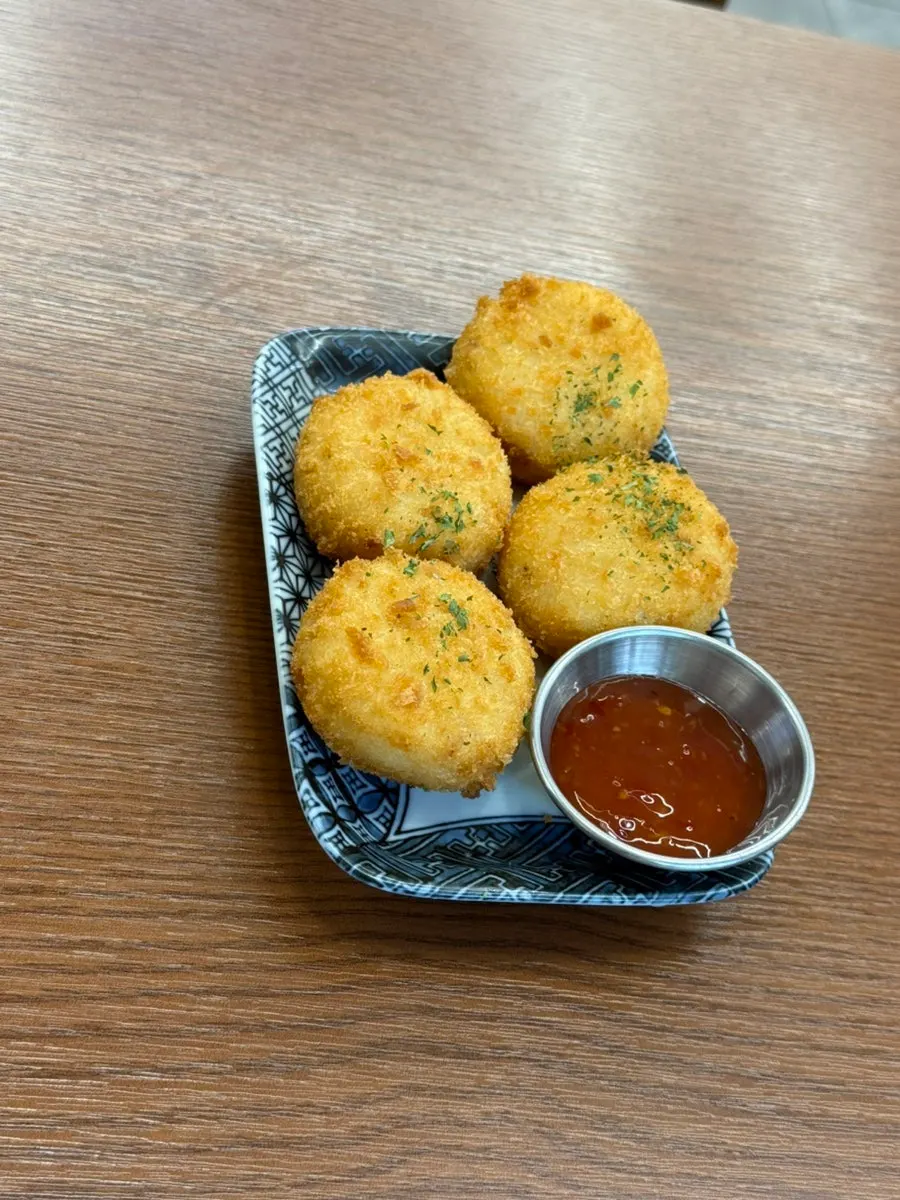 Potato croquette ordered as a side