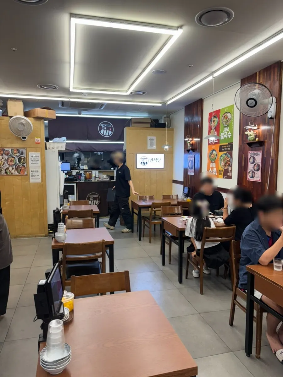 면식당 지웰시티점 매장 내부 모습