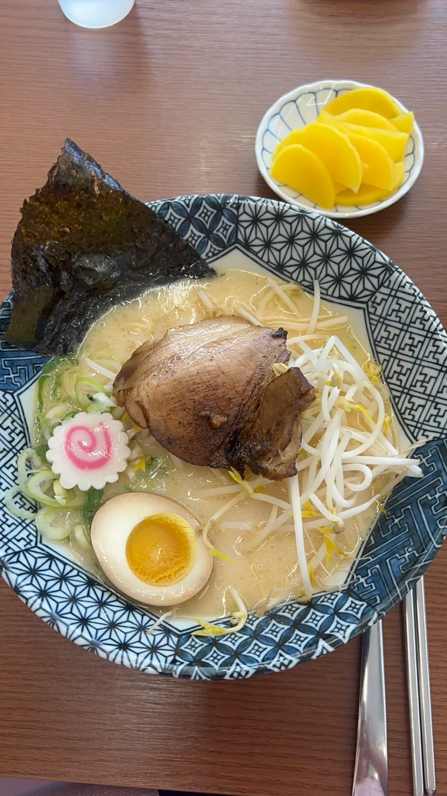 Milky broth tonkotsu ramen at Myeonsikdang