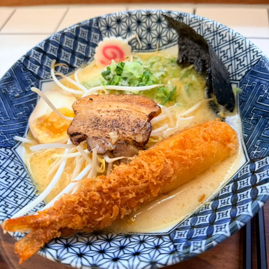 Tonkotsu ramen at Myeonsikdang Suji Government Office branch