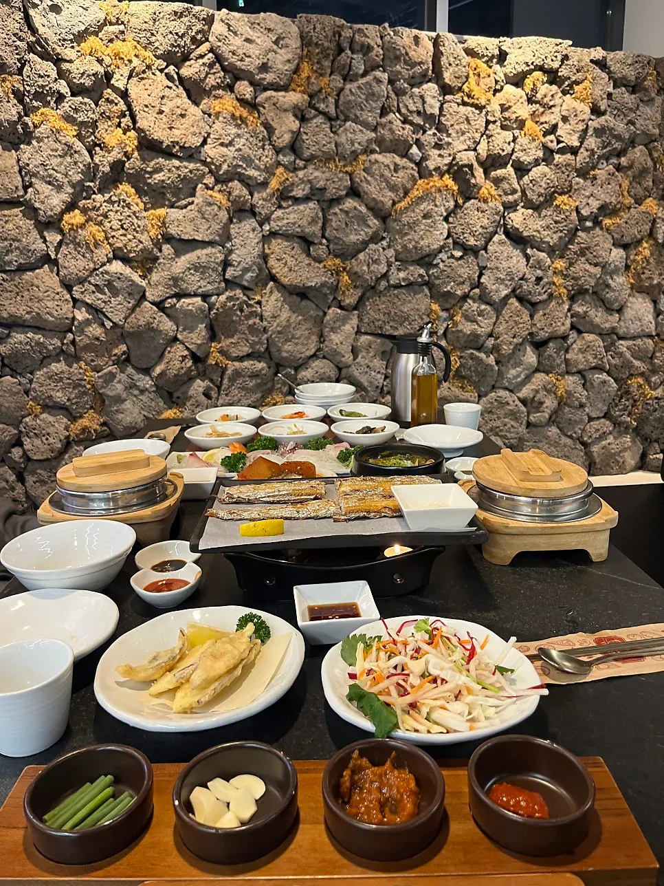 통으로 구워져 나온 갈치구이