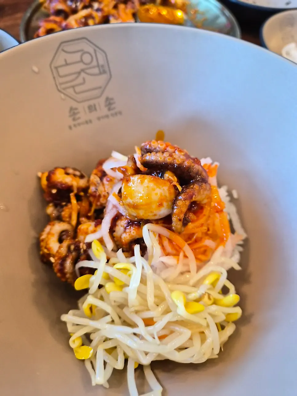 Stir-fried webfoot octopus with adjustable spice level