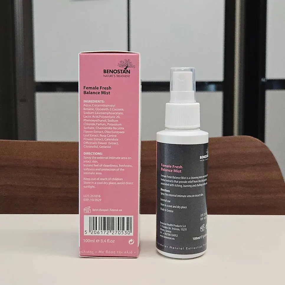 Portable mist for travel and after exercise