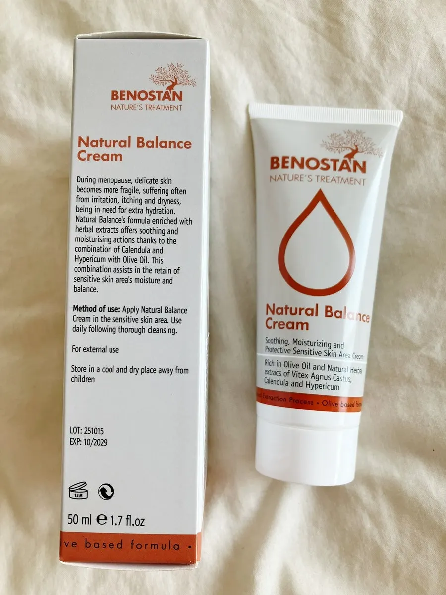 Moisturizing cream used after showering