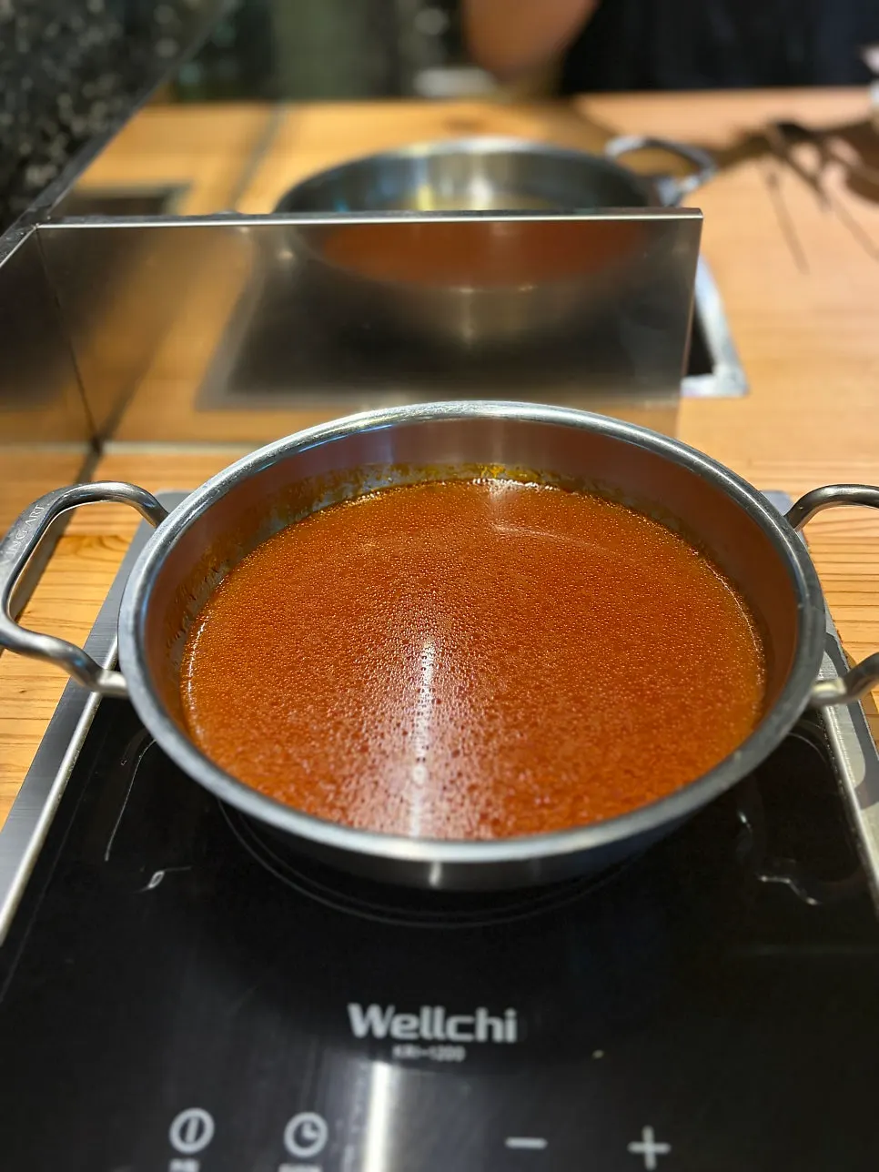 나혼샤 토마토탕과 맑은탕 1인 냄비