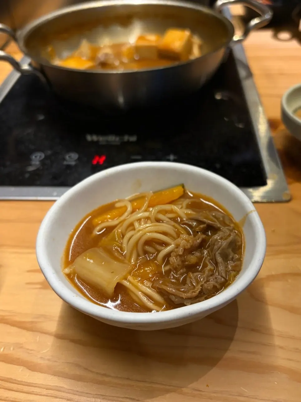 끓인 나혼샤 칼국수 사리