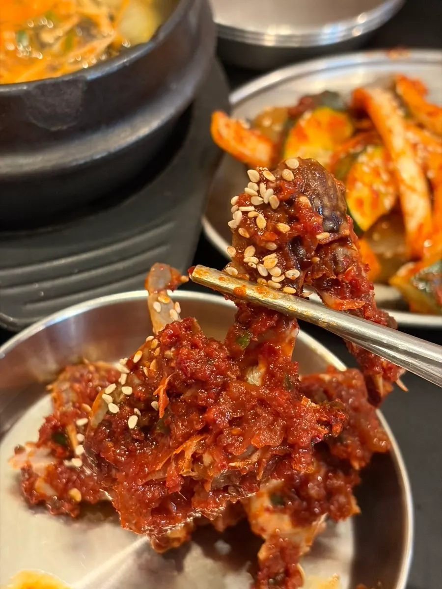 Side dishes from the self-service bar