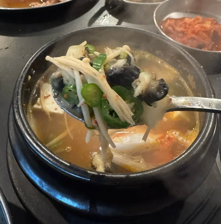다 익은 양념갈비 클로즈업
