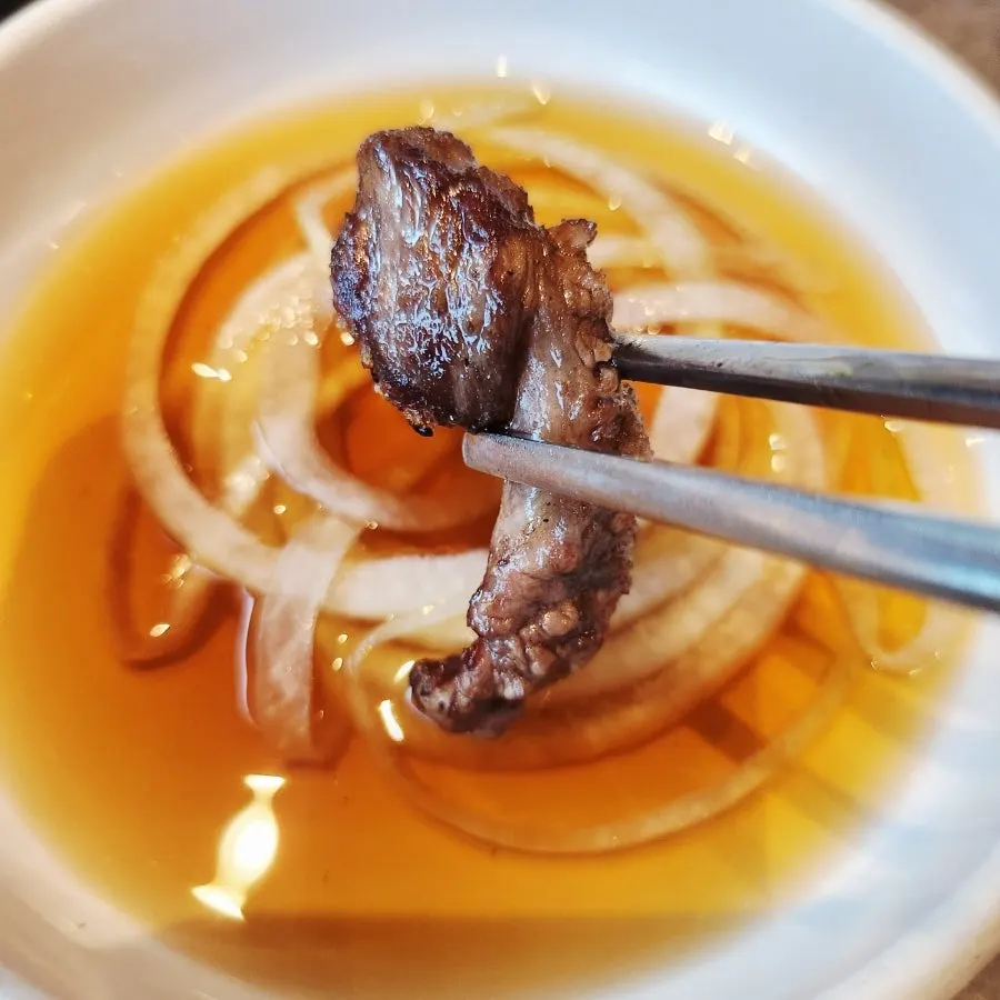 ソンジクッと焼肉の食卓