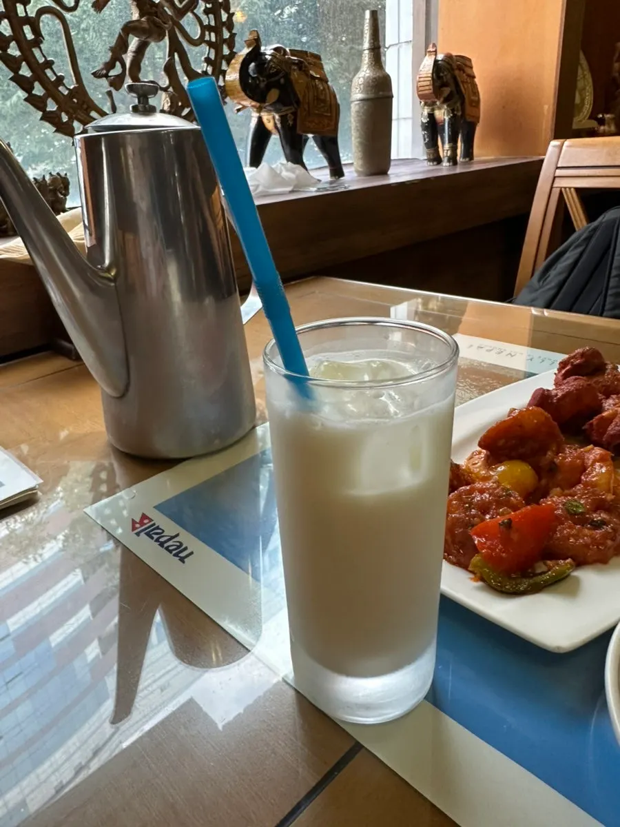 커플세트에 포함된 라씨 한 잔