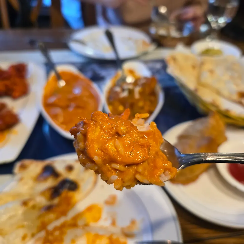 치킨마크니 커리 한 그릇