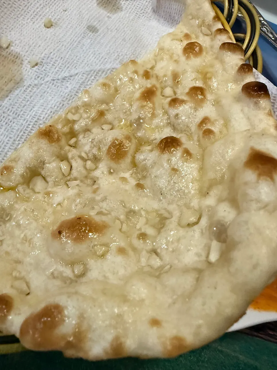Close-up of chicken curry bowl