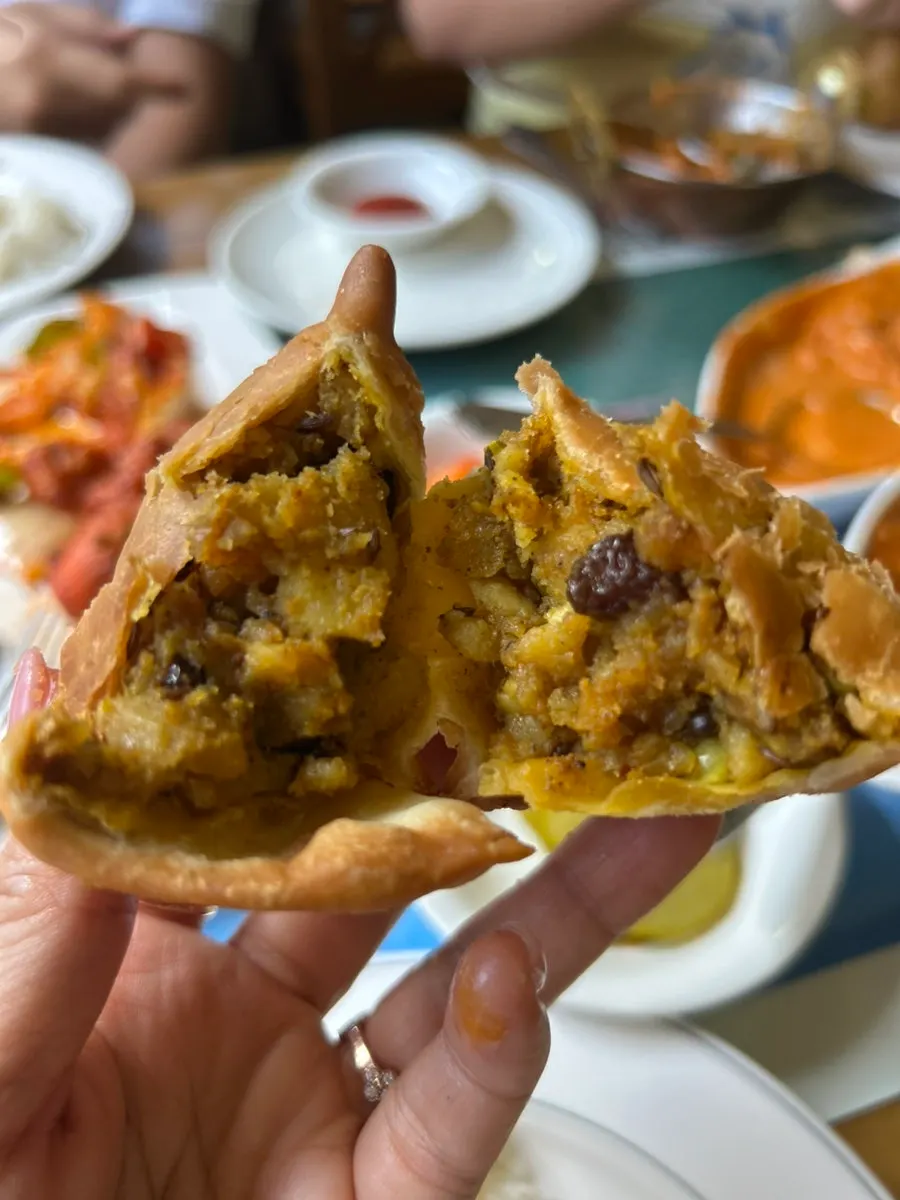 Đĩa tandoori chicken